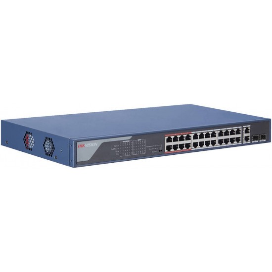 HikVision Network Switch 24 Port POE  10/100 DS-3E0326P-E/M 